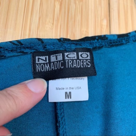 NOMADIC TRADERS forest silhouette dress, M. - Picture 3 of 5